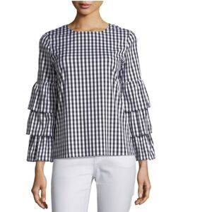 Lafayette 148 “Revina” Blouse. M